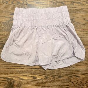 Free People Movement lavender shorts. Medium
